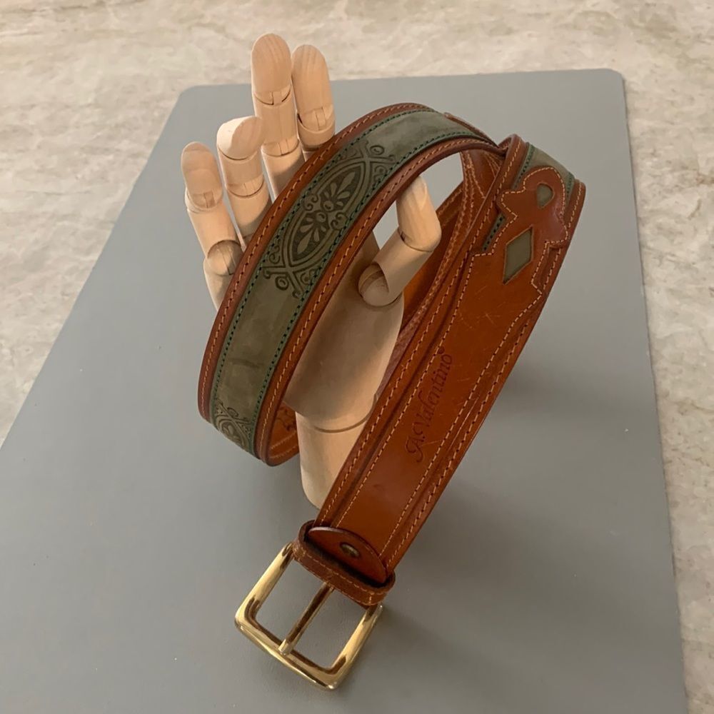 Valentino Vintage Leather Belt